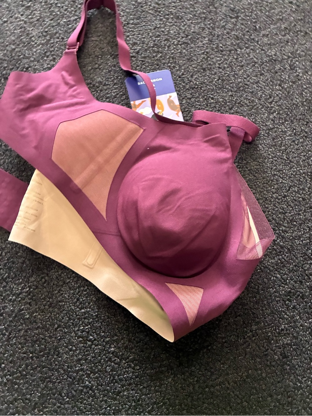 Women’s Honeylove LiftWear Crossover Bra SZ SM New NWT - Picture 4 of 6